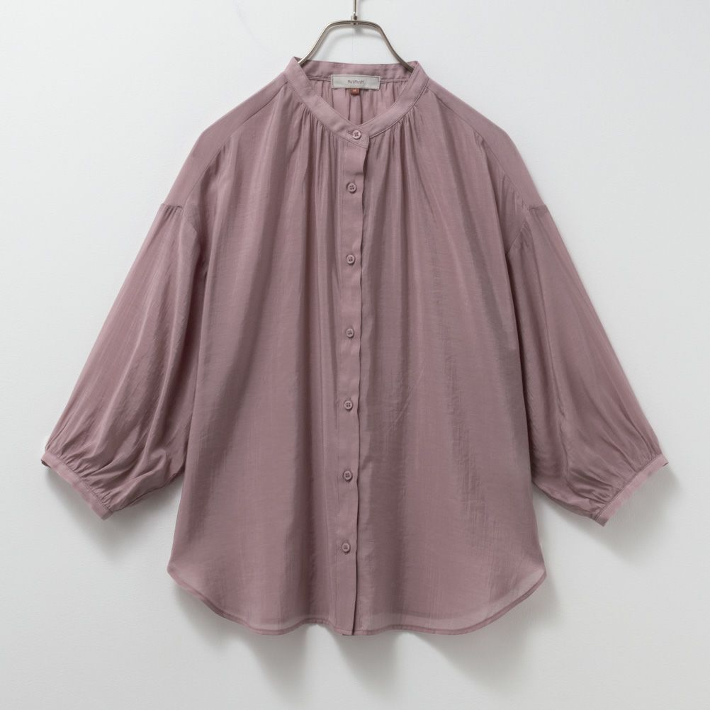 HusHusH バンドカラーシアーシャツ レディース商品サムネイル-9