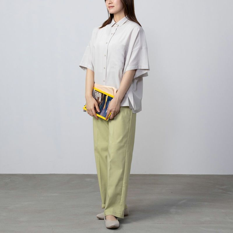 HusHusH バックフリルサテンシャツ レディース商品画像-4