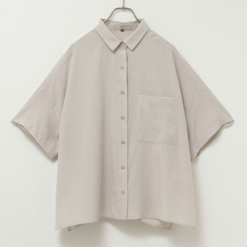 HusHusH  バックフリルサテンシャツ レディース商品画像-12