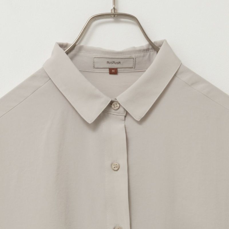 HusHusH  バックフリルサテンシャツ レディース商品画像-16