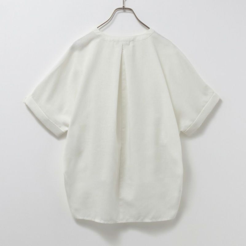 HusHusH  リネン混スキッパーシャツ レディース商品画像-10