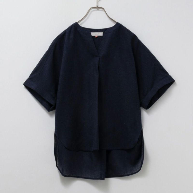 HusHusH  リネン混スキッパーシャツ レディース商品画像-12