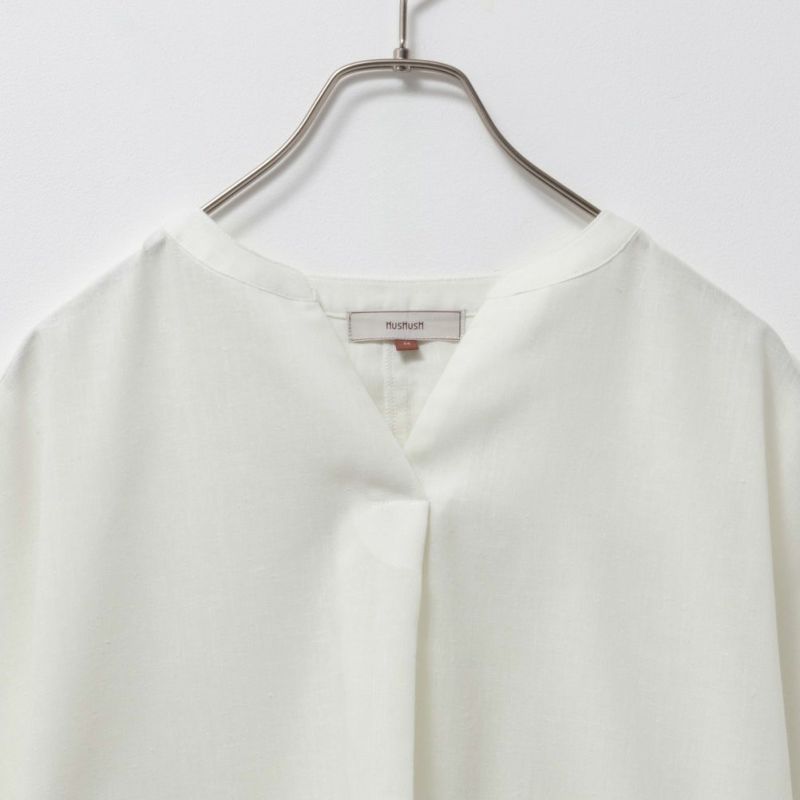 HusHusH  リネン混スキッパーシャツ レディース商品画像-13