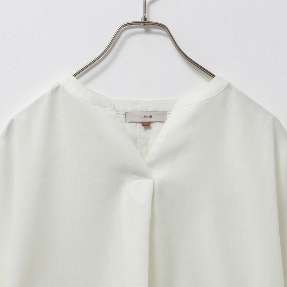 HusHusH  リネン混スキッパーシャツ レディース商品サムネイル-13