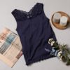NAVY  レース切替テレコタンクトップ レディース メール便 対応商品商品サムネイル-10