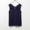 NAVY  レース切替テレコタンクトップ レディース メール便 対応商品商品サムネイル-15