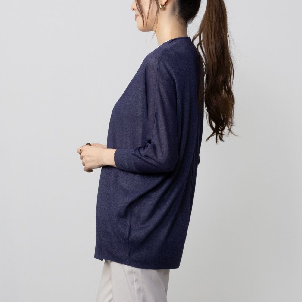 HusHusH  リネンライク着流しカーディガン レディース商品サムネイル-5