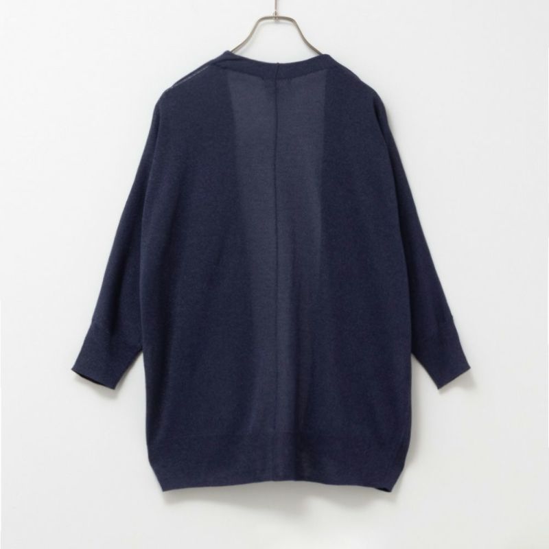 HusHusH リネンライク着流しカーディガン レディース商品画像-10