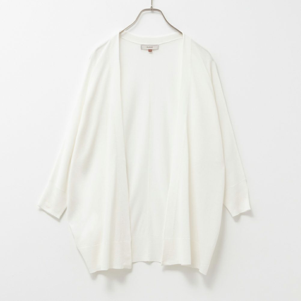 HusHusH リネンライク着流しカーディガン レディース商品画像-11