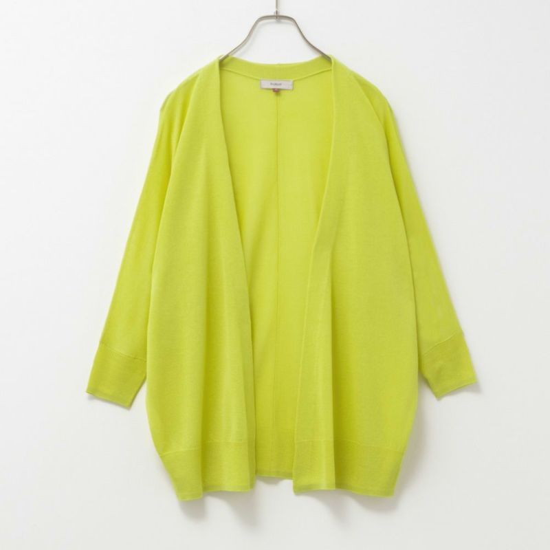 HusHusH リネンライク着流しカーディガン レディース商品画像-12