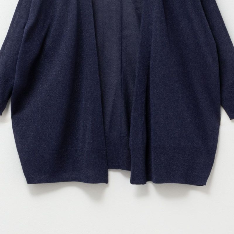 HusHusH リネンライク着流しカーディガン レディース商品画像-15