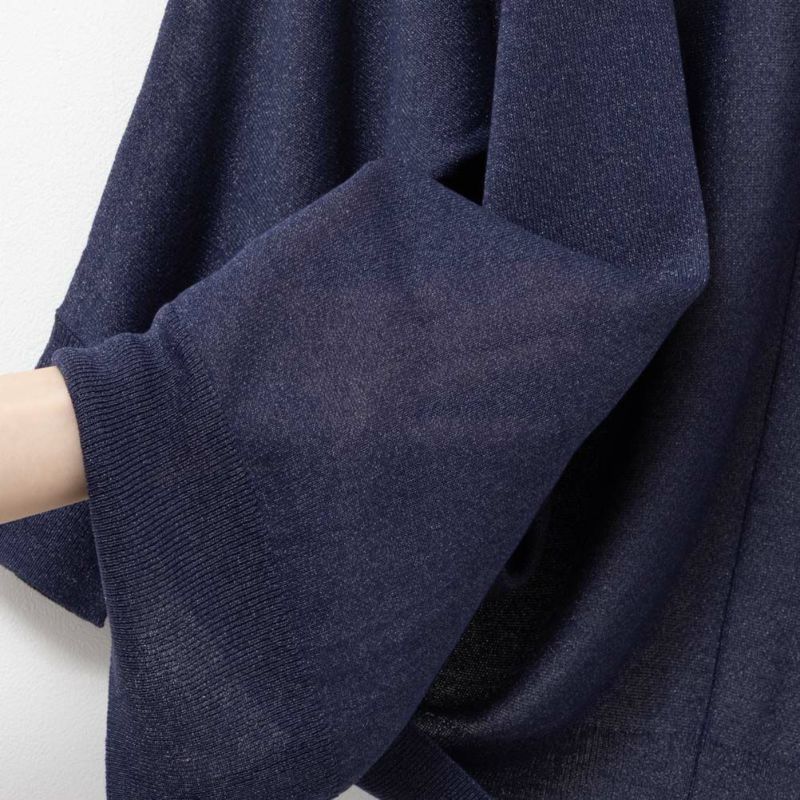 HusHusH リネンライク着流しカーディガン レディース商品画像-16