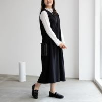 HusHusH キーネックジャンパースカート レディース