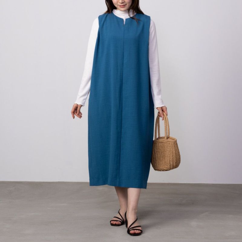 HusHusH  キーネックジャンパースカート レディース商品画像-2