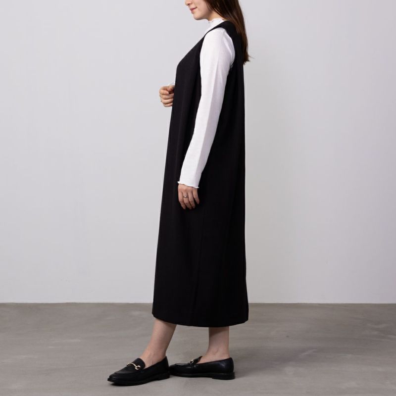 [期間限定価格]HusHusH  キーネックジャンパースカート レディース商品画像-4