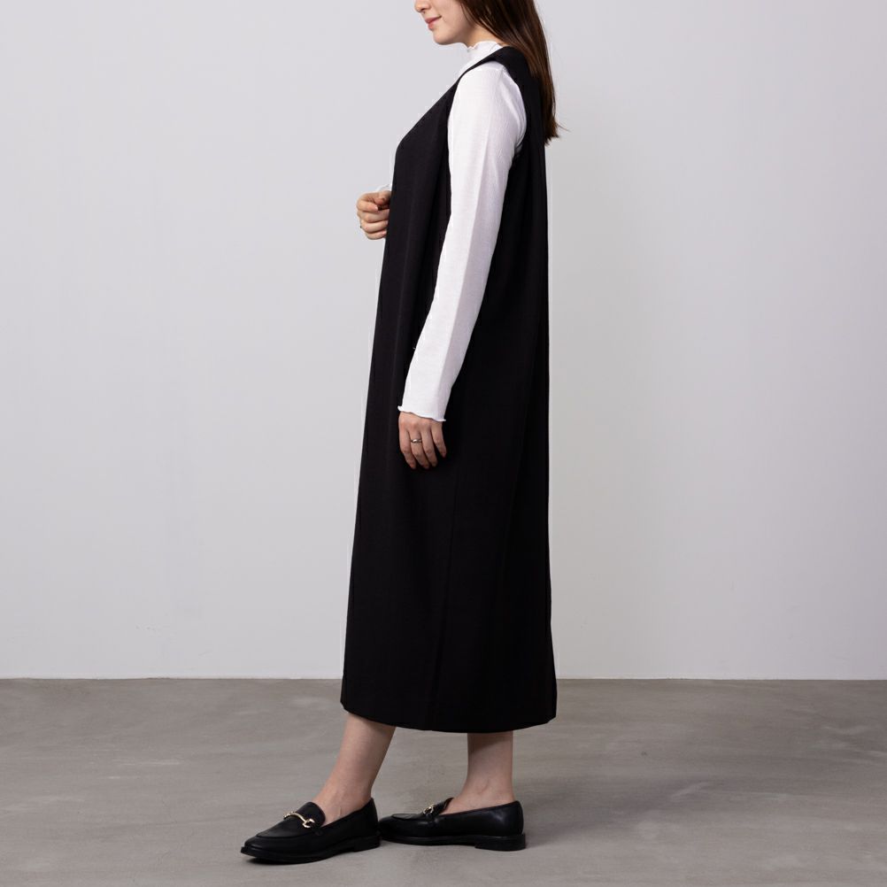 [期間限定価格]HusHusH  キーネックジャンパースカート レディース商品画像-4