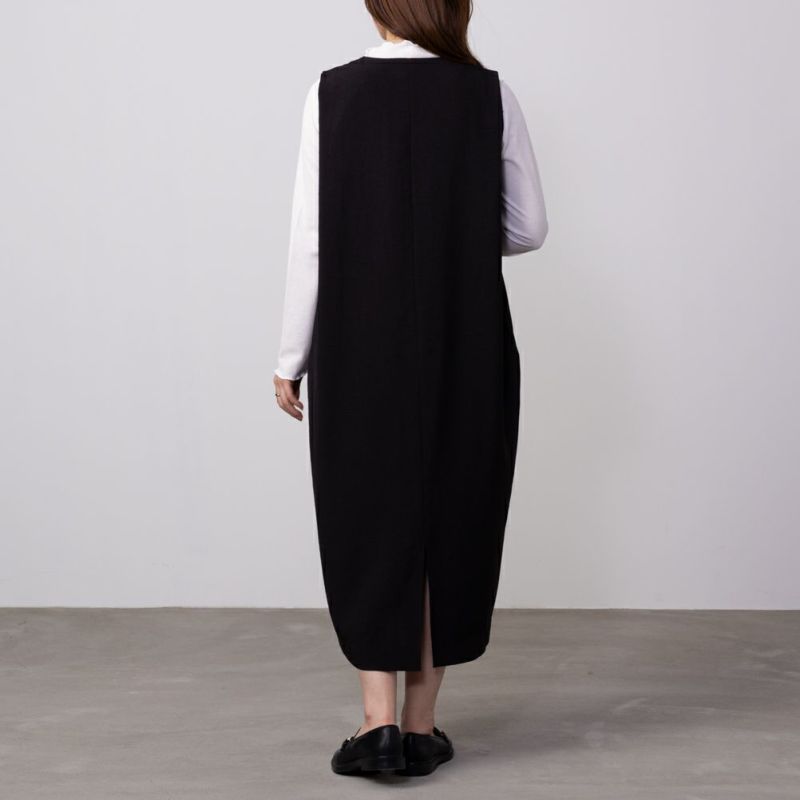 HusHusH  キーネックジャンパースカート レディース商品画像-5