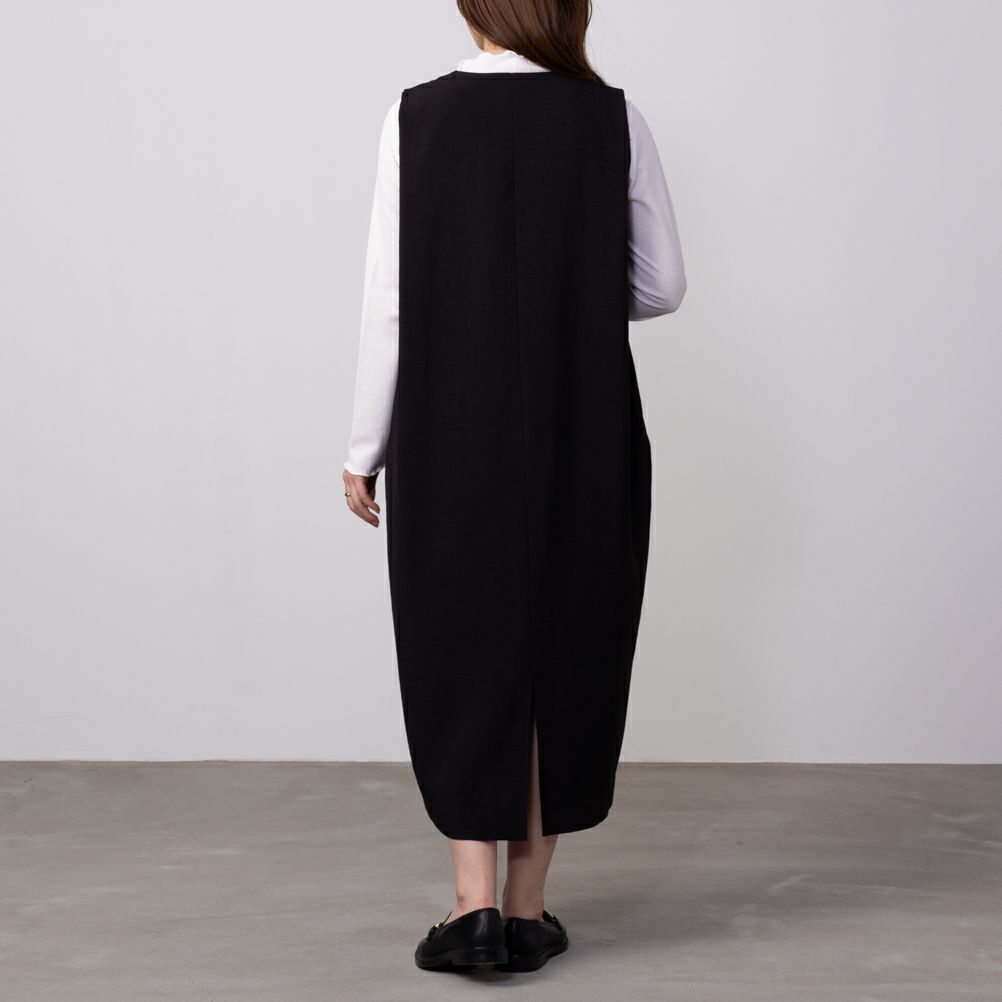 [期間限定価格]HusHusH  キーネックジャンパースカート レディース商品画像-5