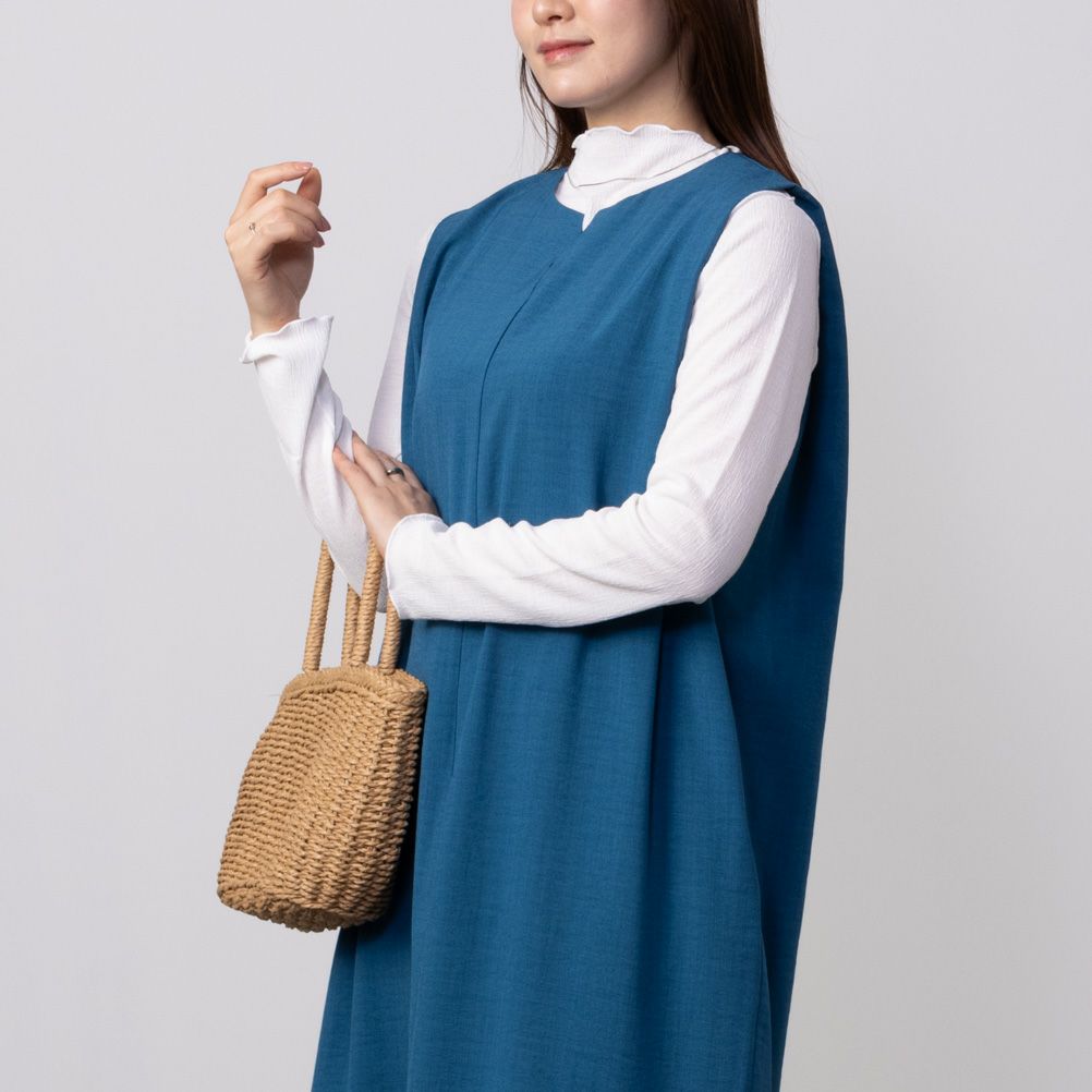 HusHusH  キーネックジャンパースカート レディース商品画像-6