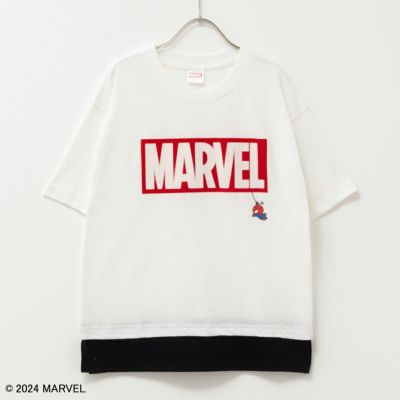 MARVEL マーベル / フロッキーTシャツ キッズ ネコポス 対応商品