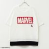 MARVEL マーベル / フロッキーTシャツ キッズ ネコポス 対応商品