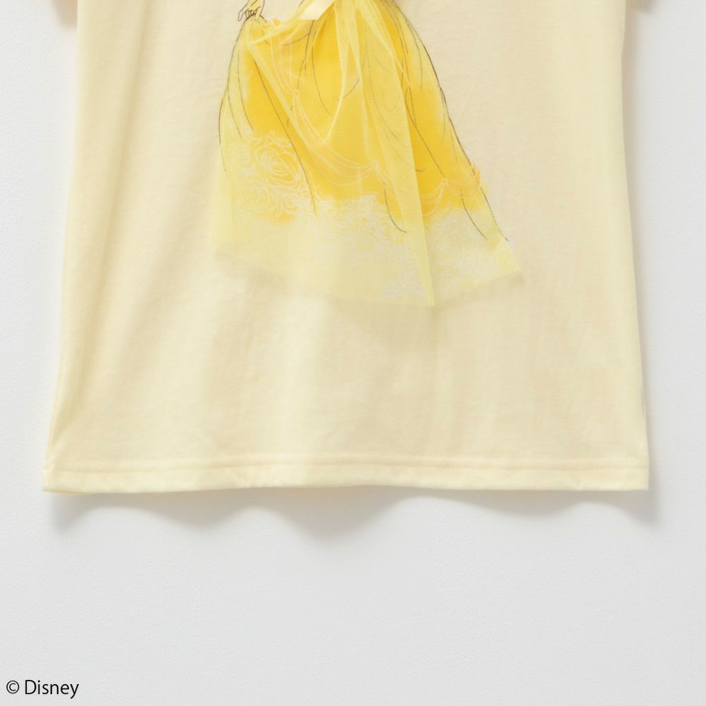 Disney ベル / チュールTシャツ キッズ ネコポス 対応商品