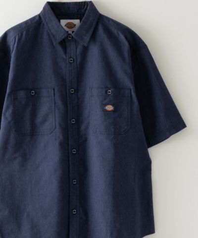 Dickies 無地ワークシャツ メンズ