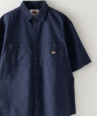 Dickies 無地ワークシャツ メンズ