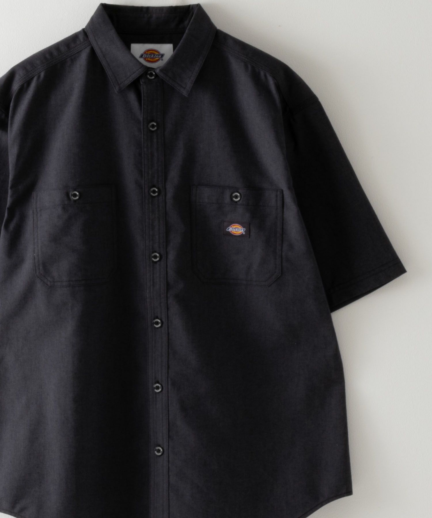Dickies 無地ワークシャツ メンズ