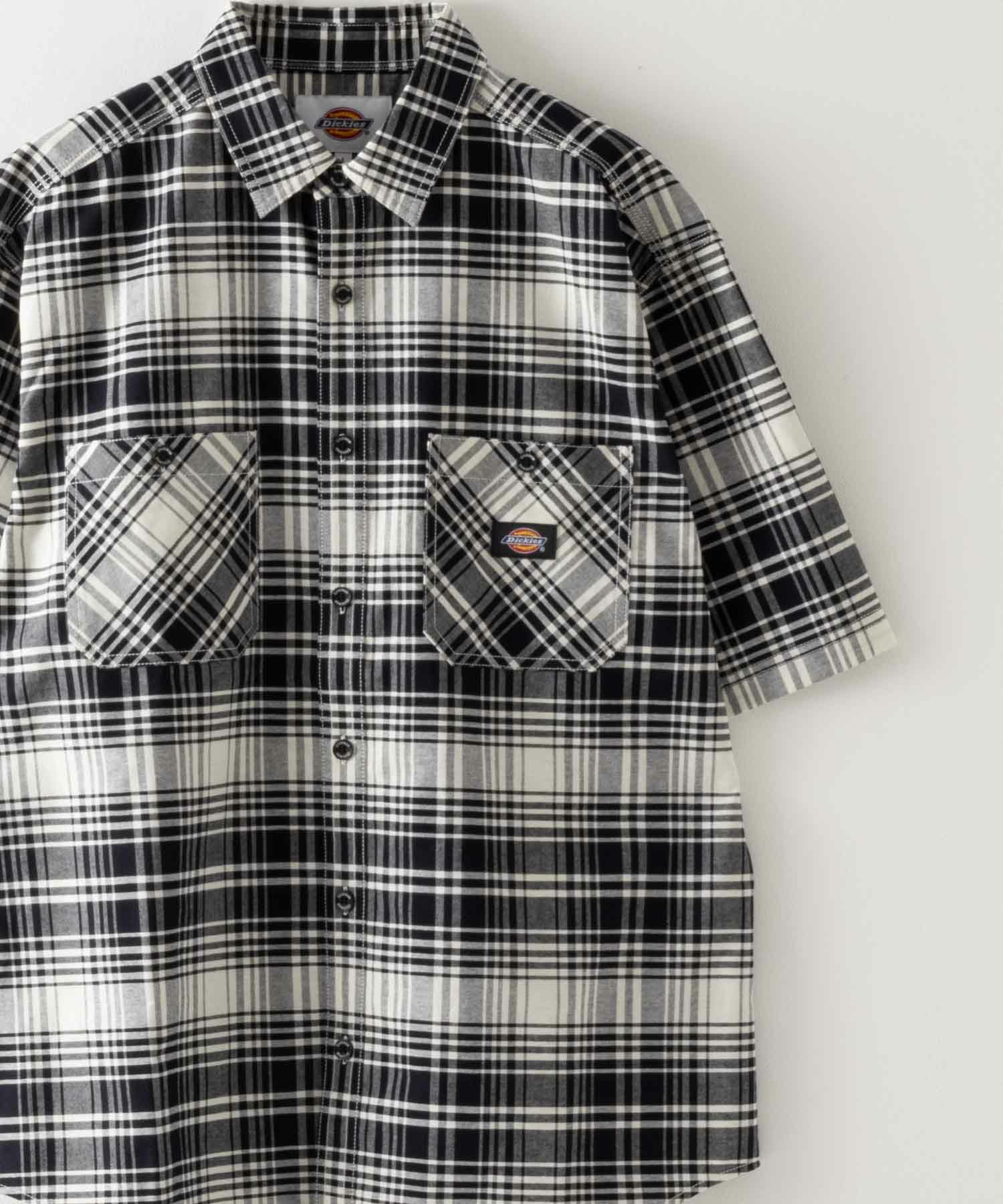 Dickies チェックワークシャツ メンズ