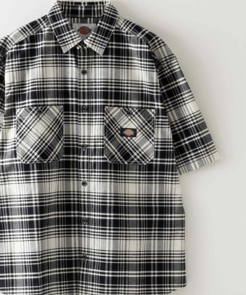 Dickies チェックワークシャツ メンズ商品画像-1