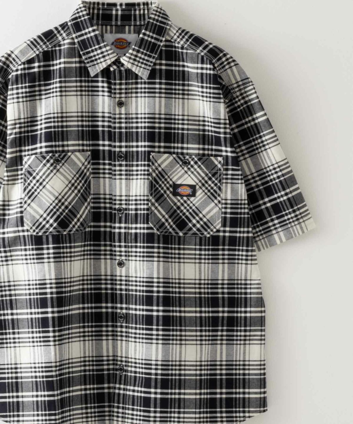 Dickies チェックワークシャツ メンズ