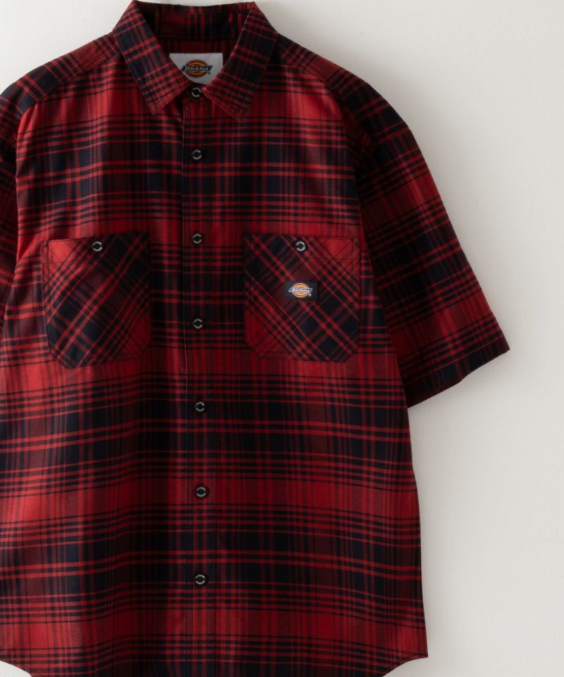 Dickies  チェックワークシャツ メンズ商品画像-2