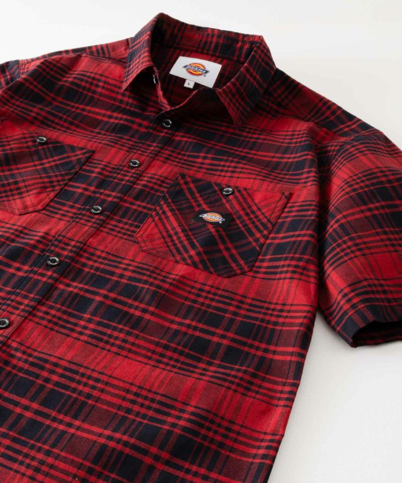 Dickies チェックワークシャツ メンズ商品画像-11
