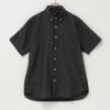 NAVY SARARI リネン混ショートスリーブシャツ メンズ商品サムネイル-24