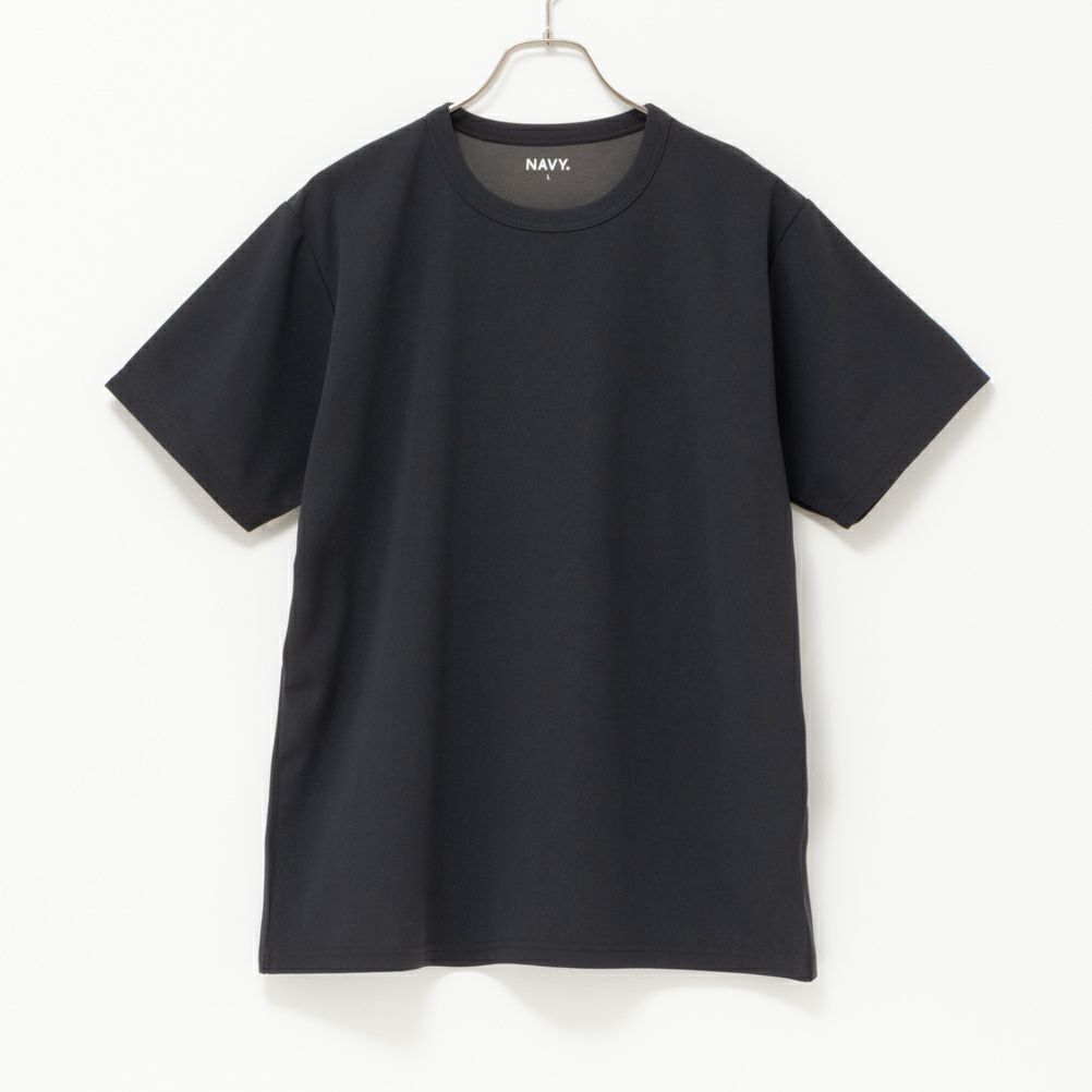 NAVY  倍速ドライ ジョーゼットショートスリーブTシャツ メンズ メール便 対応商品商品画像-6