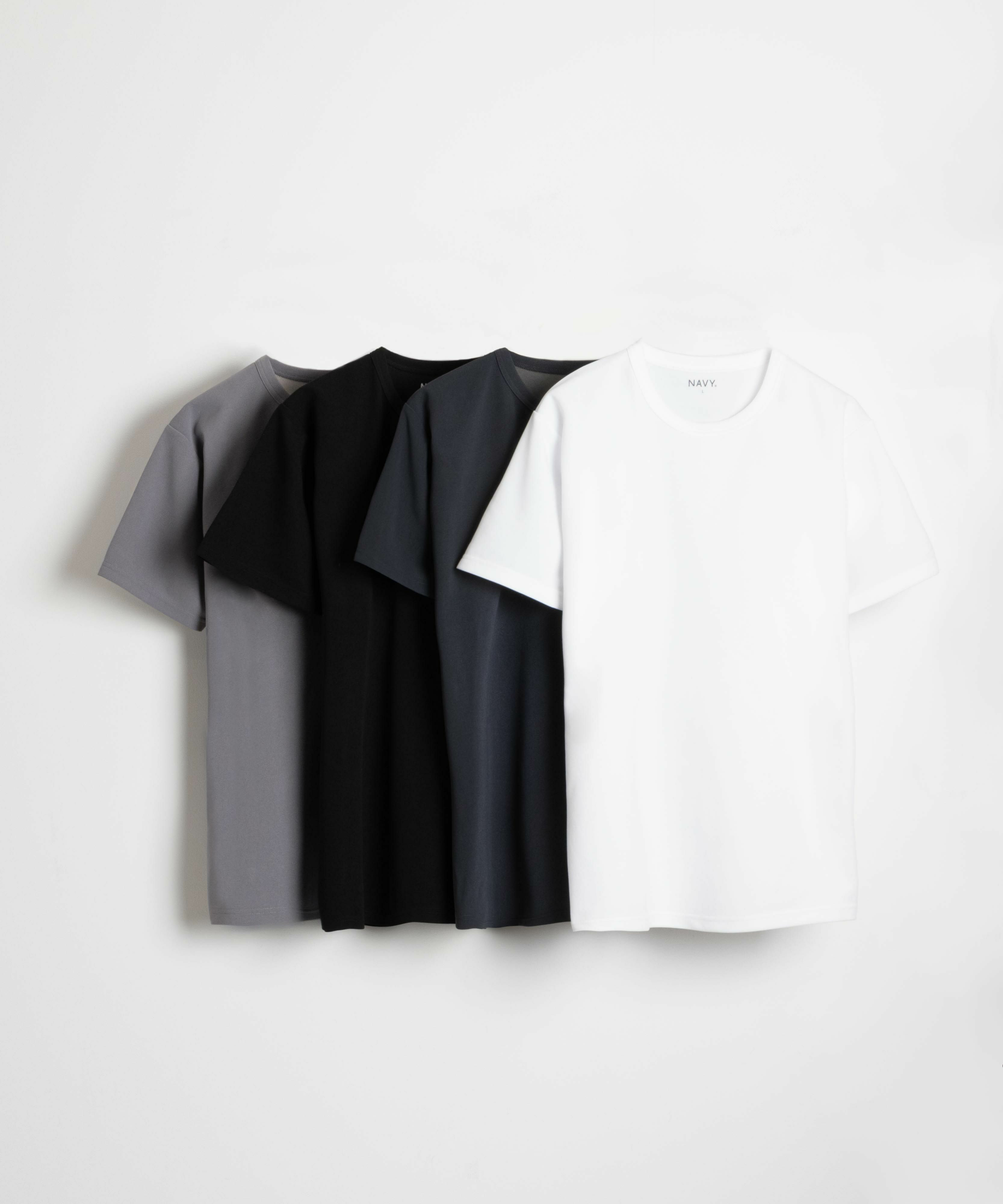 NAVY  倍速ドライ ジョーゼットショートスリーブTシャツ メンズ メール便 対応商品商品サムネイル-13