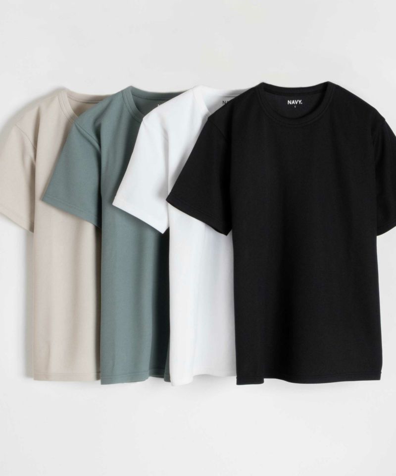 NAVY  倍速ドライ 鹿の子ショートスリーブTシャツ メンズ メール便 対応商品商品画像-1