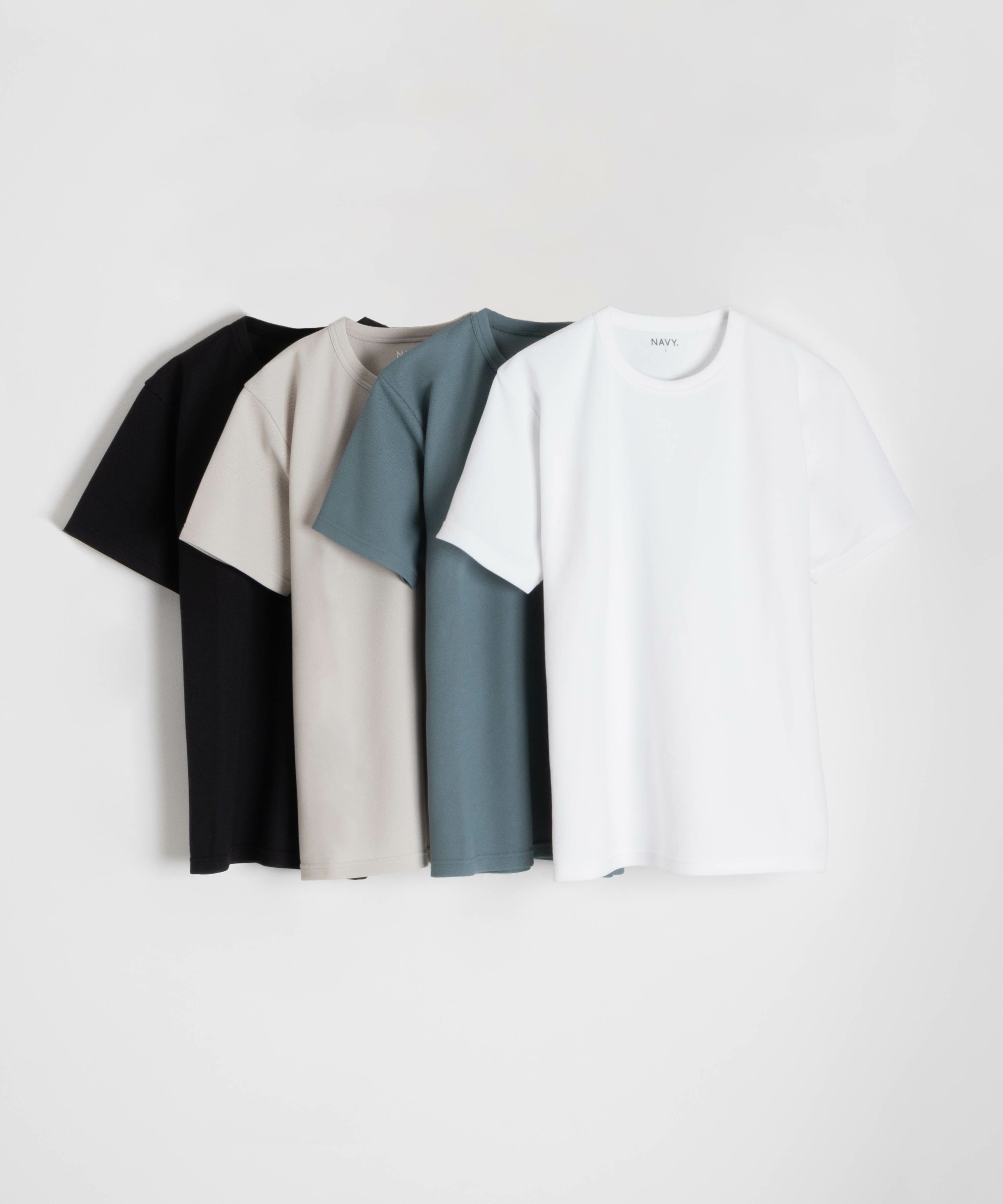 NAVY 倍速ドライ 鹿の子ショートスリーブTシャツ メンズ ネコポス 対応商品