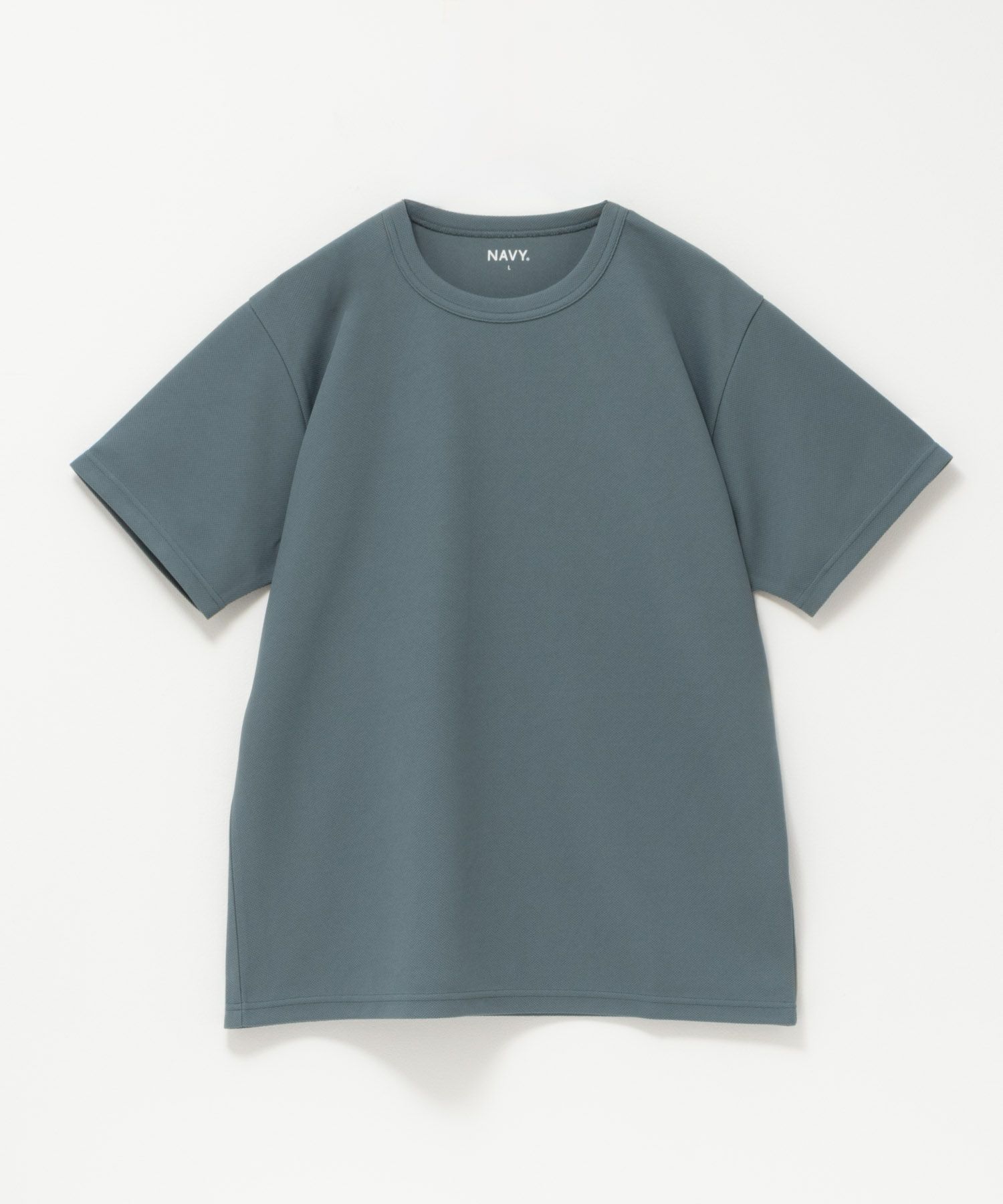 NAVY 倍速ドライ 鹿の子ショートスリーブTシャツ メンズ メール便 対応商品商品サムネイル-7