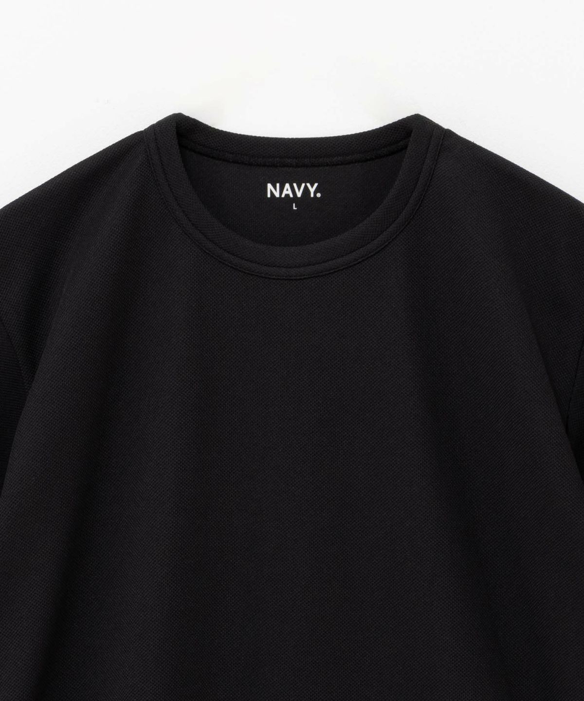 NAVY 倍速ドライ 鹿の子ショートスリーブTシャツ メンズ ネコポス 対応商品