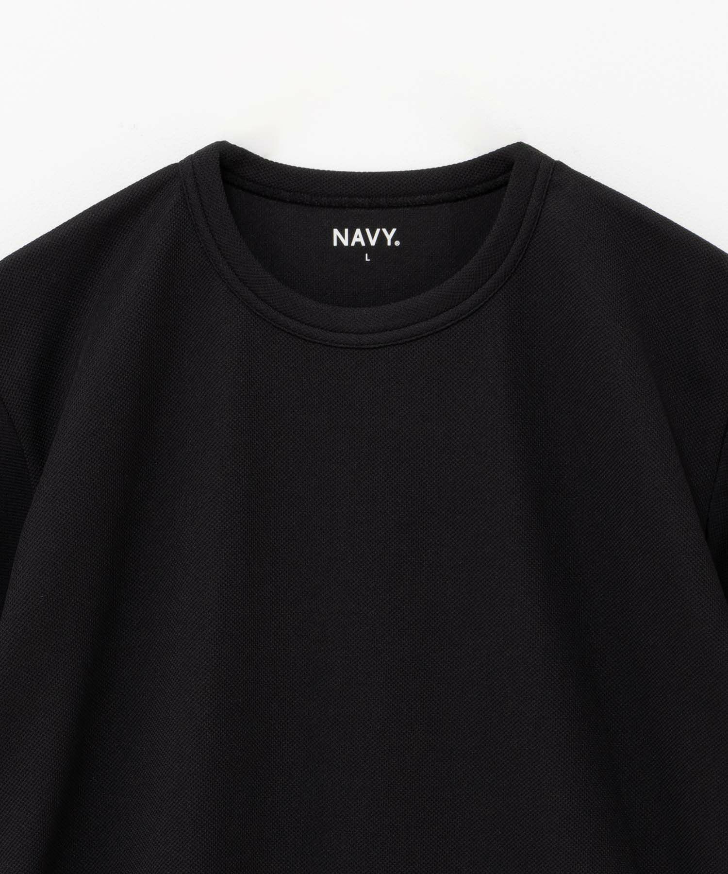 NAVY 倍速ドライ 鹿の子ショートスリーブTシャツ メンズ ネコポス 対応商品