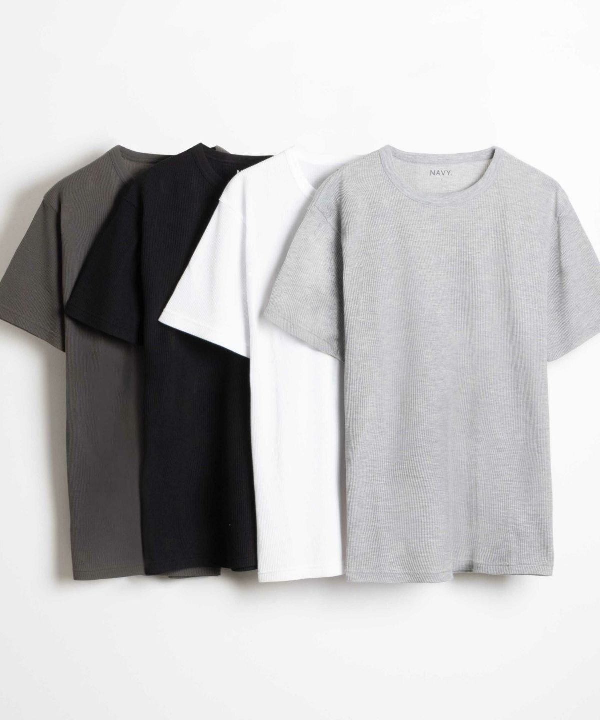 NAVY 倍速ドライ ワッフルショートスリーブTシャツ メンズ ネコポス 対応商品