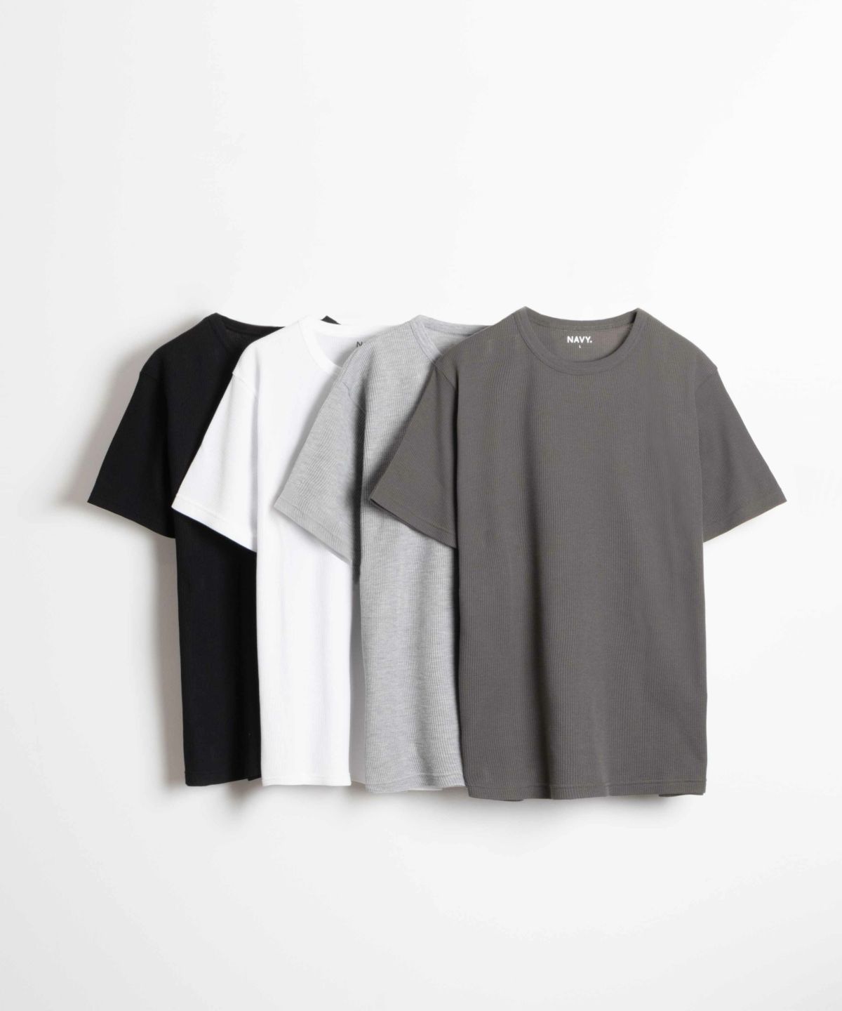 NAVY 倍速ドライ ワッフルショートスリーブTシャツ メンズ ネコポス 対応商品