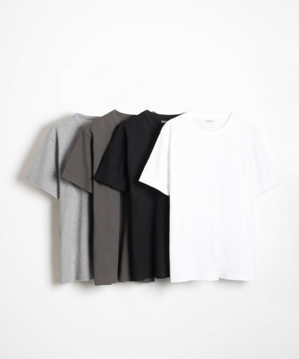 NAVY 倍速ドライ ワッフルショートスリーブTシャツ メンズ ネコポス 対応商品