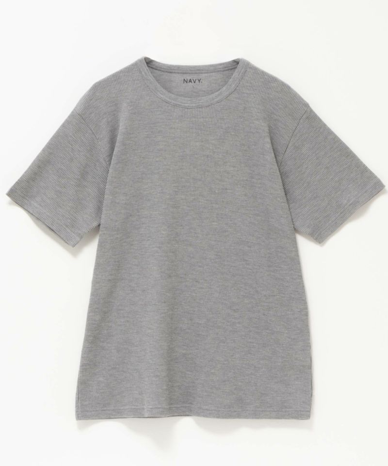 NAVY 倍速ドライ ワッフルショートスリーブTシャツ メンズ メール便 対応商品商品画像-5