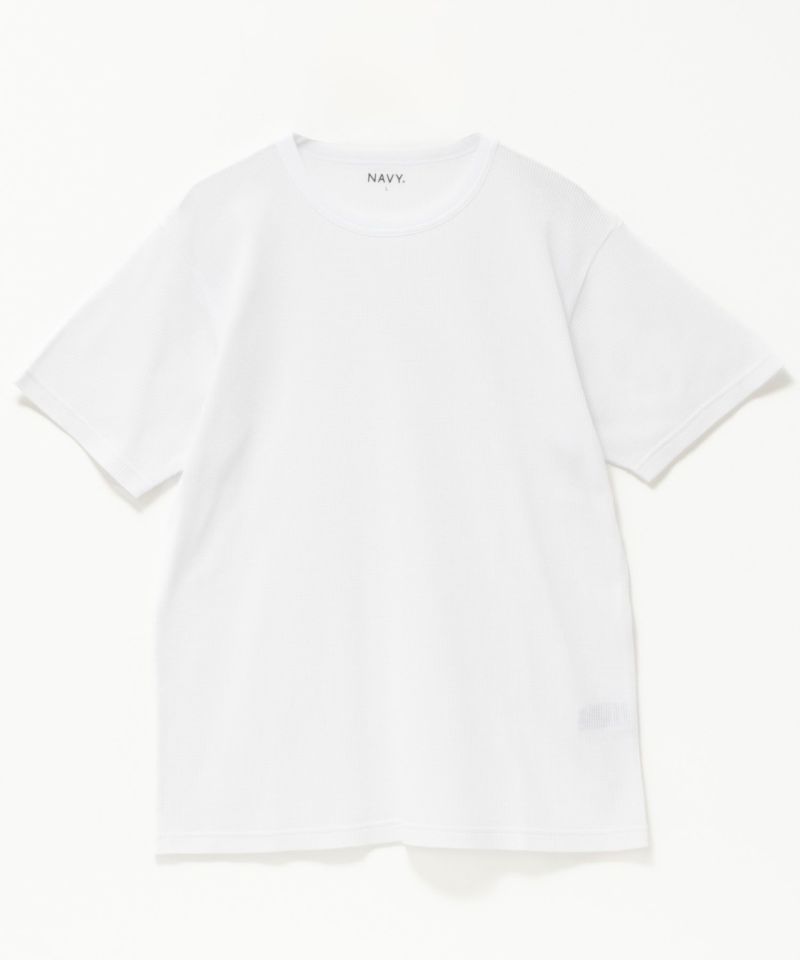 NAVY 倍速ドライ ワッフルショートスリーブTシャツ メンズ メール便 対応商品商品画像-6