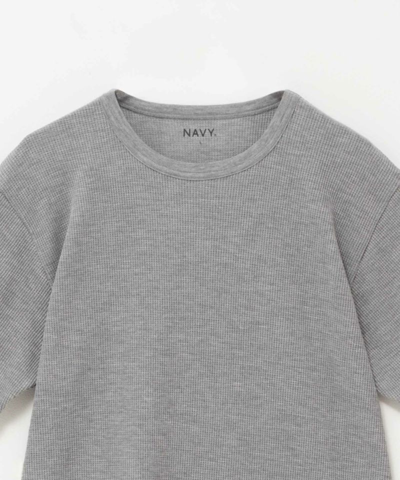NAVY  倍速ドライ ワッフルショートスリーブTシャツ メンズ メール便 対応商品商品画像-10
