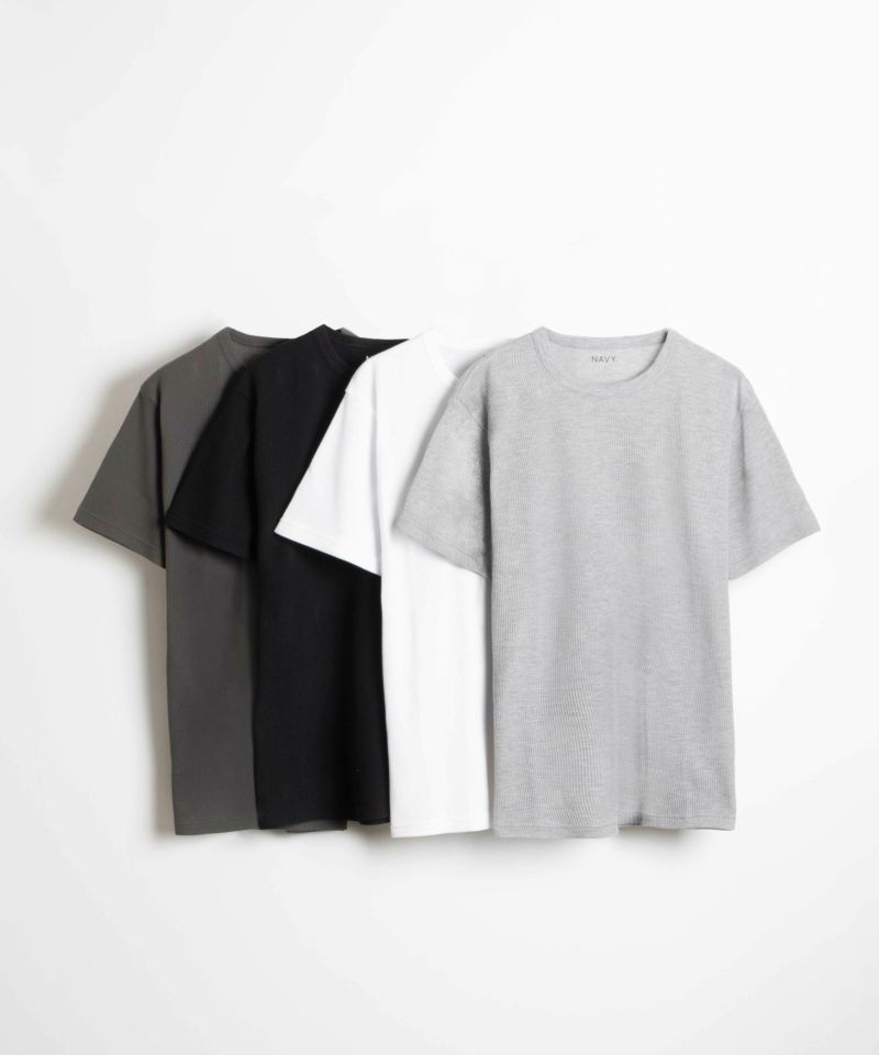 NAVY  倍速ドライ ワッフルショートスリーブTシャツ メンズ メール便 対応商品商品画像-13