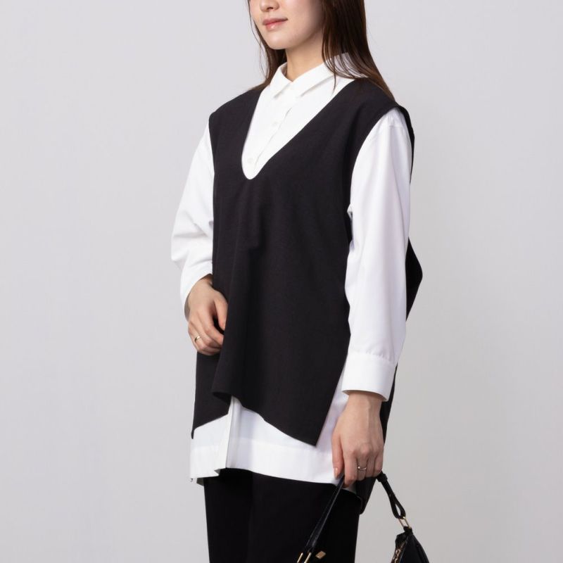 HusHusH  リネンライクジレ レディース商品画像-2